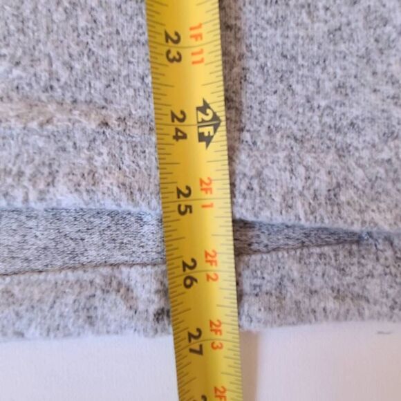 Lou & Grey Soft Gray Pull-Over Hoodie Sweatshirt Sweater XS - Picture 6 of 12